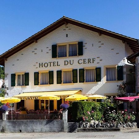 Hotel Du Cerf Soubey Esterno foto